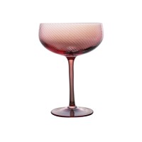 Candy color goblet cocktail glass