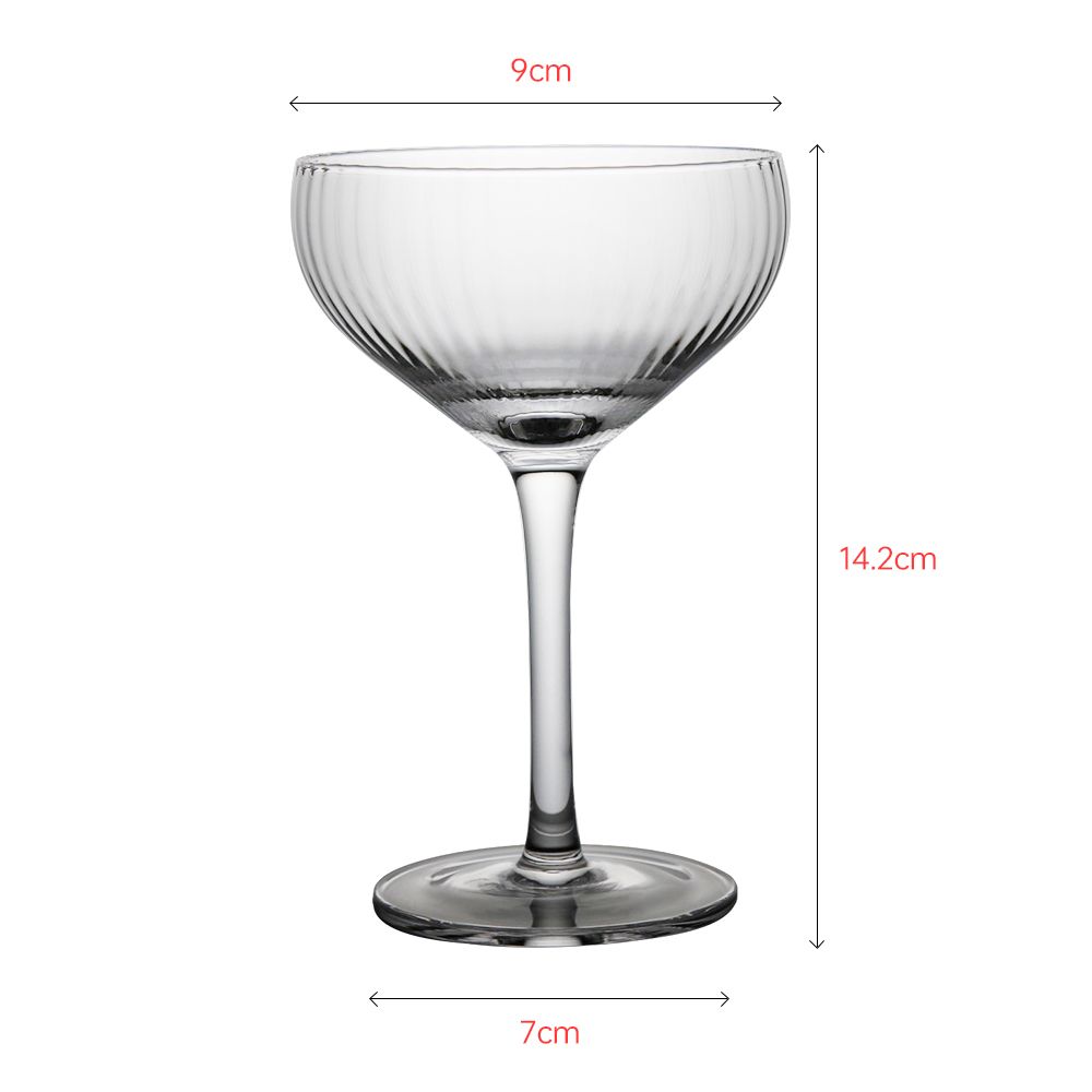 Round Luxury Cocktail Glass
