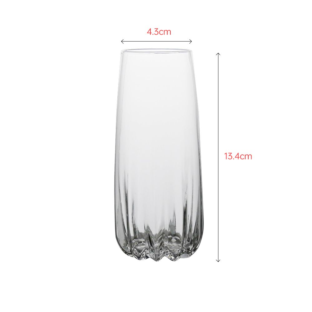 Luxury tumbler with special bottom texture design
