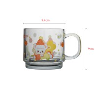 Cartoon Aminal Glass Cup