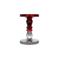 Wholesale factory price short glass candle holder