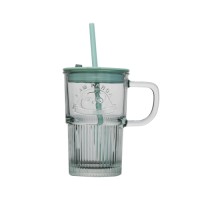 Colorful Summer Tumbler with Engraved Panda