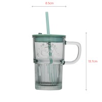 Colorful Summer Tumbler with Engraved Panda
