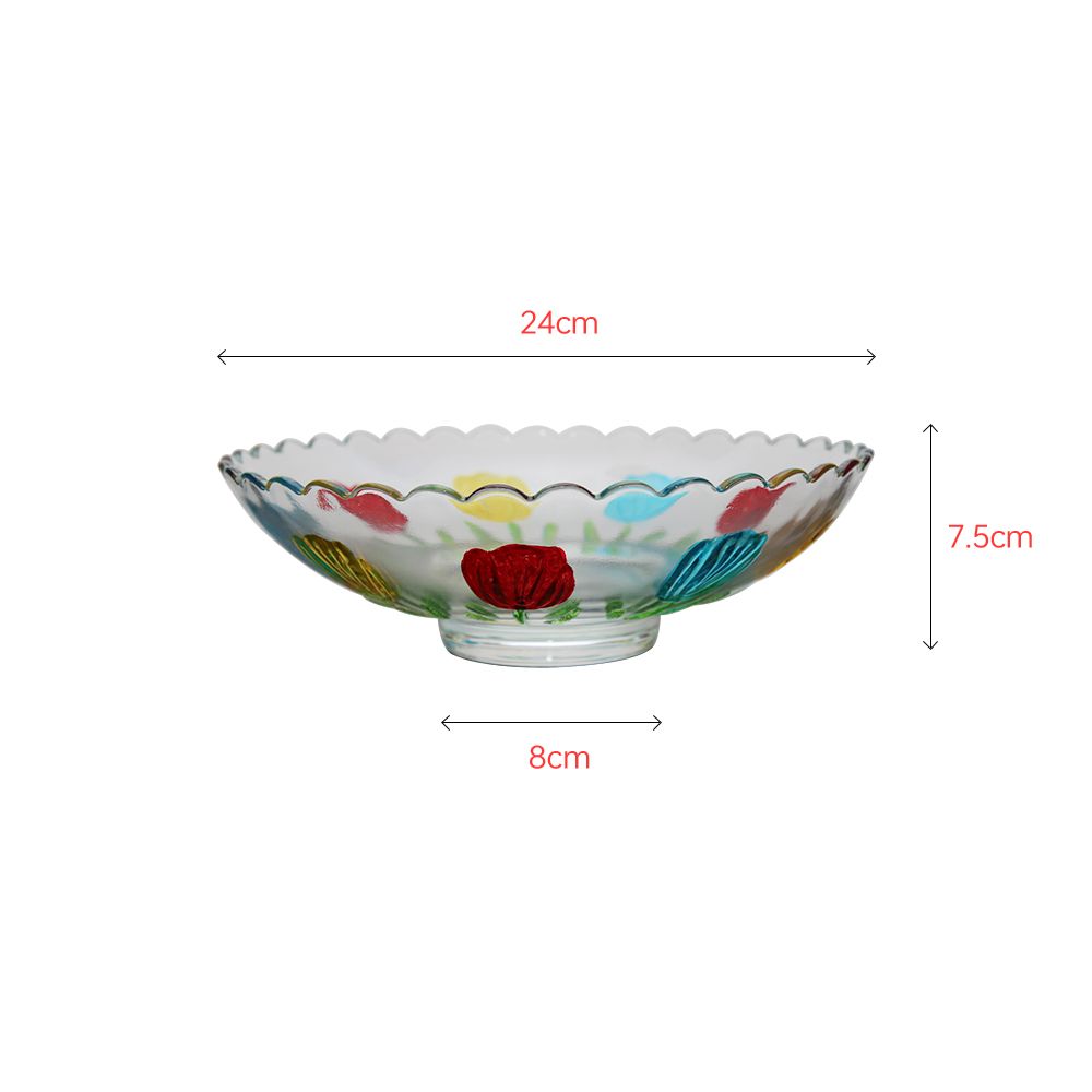 Candy color fruit plate