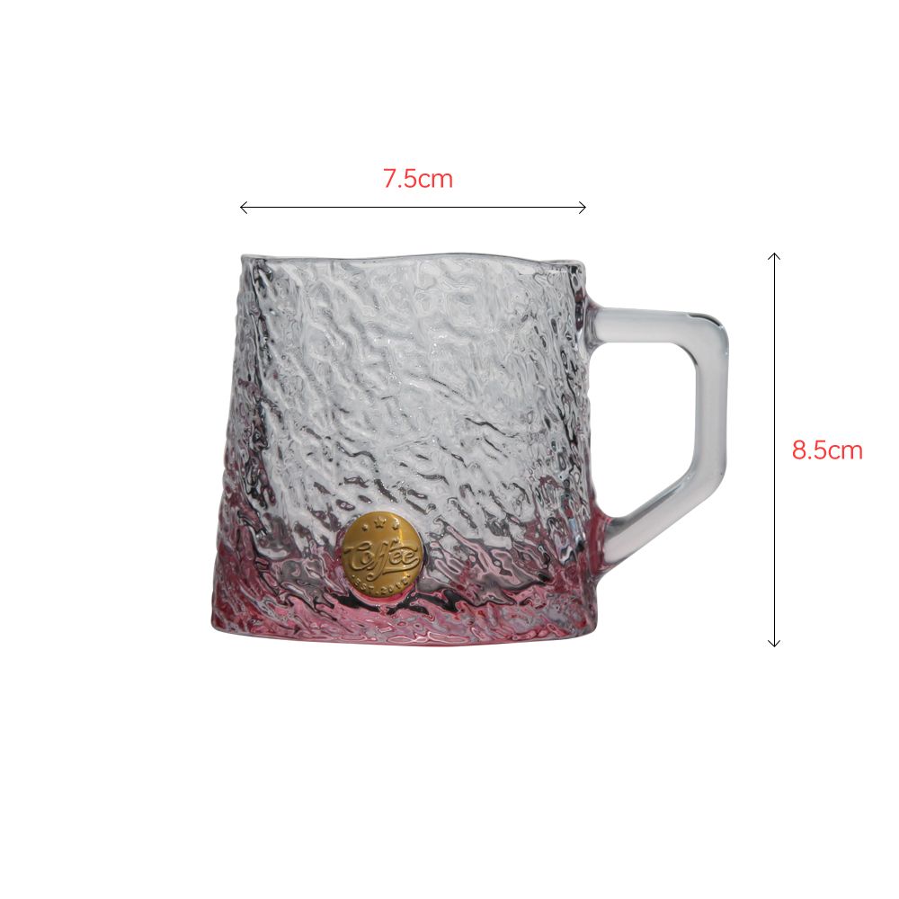 Summer color glass cup
