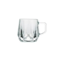 Clear crystal glass cup