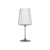 Luxury goblet wine glass with special shape design