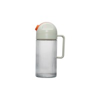 Clear crystal special design pitcher with vertical line