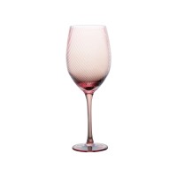 Candy color goblet wine glass