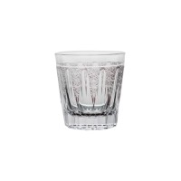 Luxury elegant whisky glass tumbler with auspicious feature design