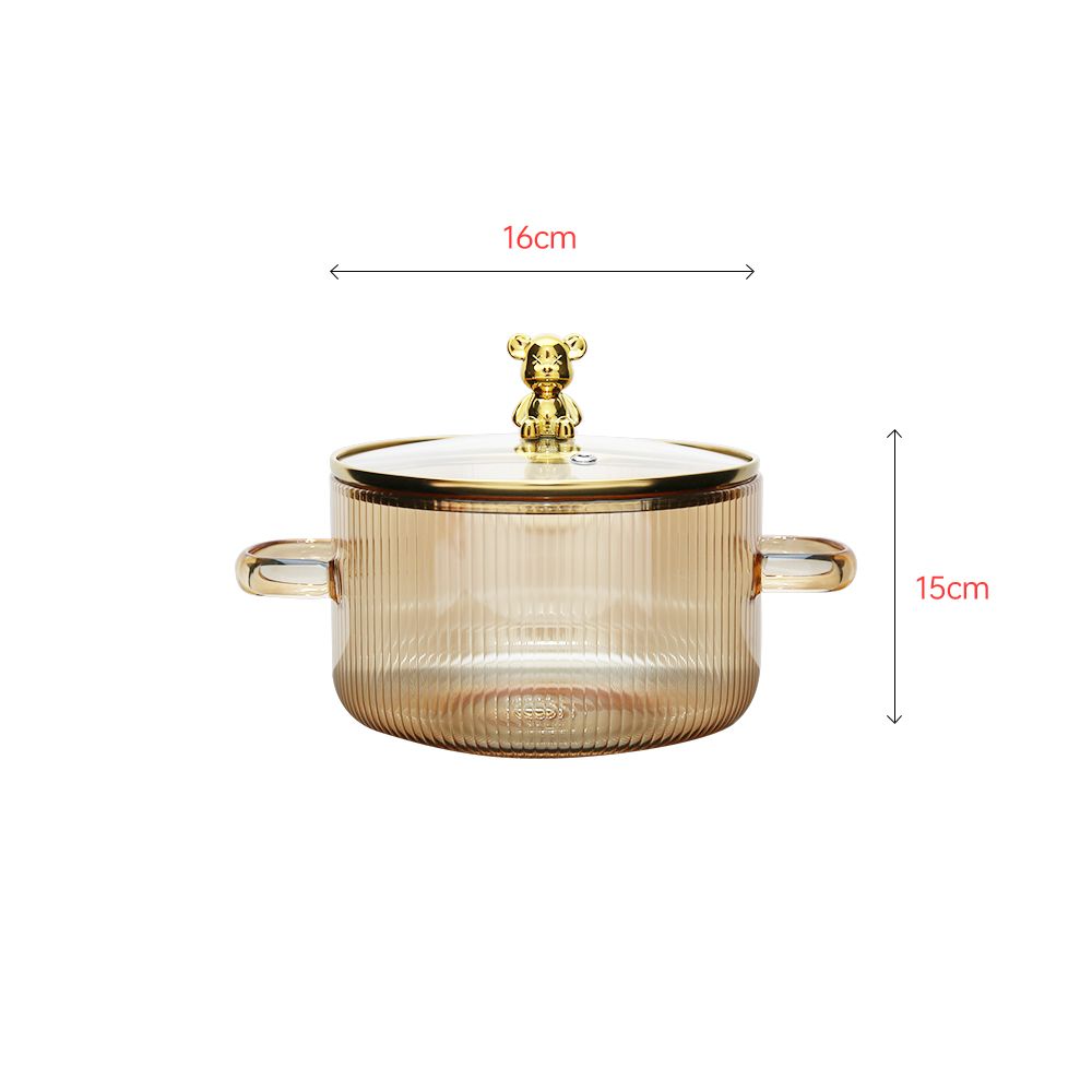 Glass pot