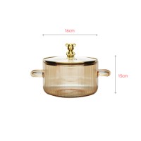 Glass pot