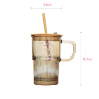 Colorful Summer Tumbler with Engraved Panda